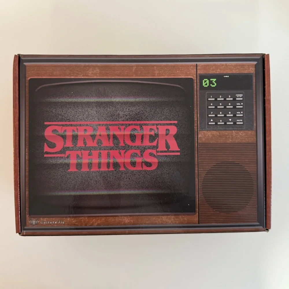 Stranger Things Yellow LED Light-Up Tote Bag - Official Merchandise